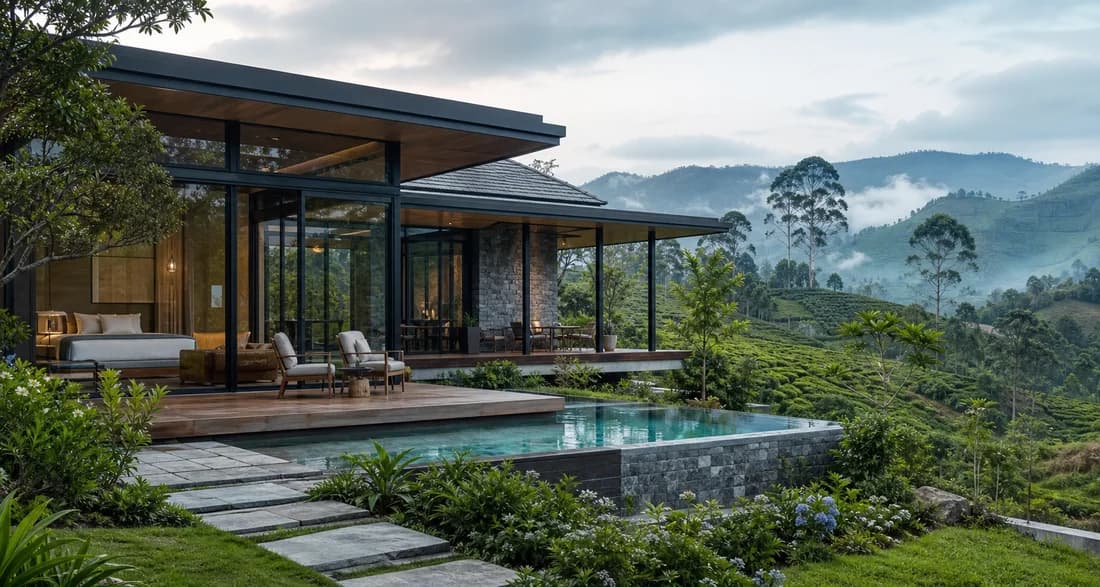 Hill-country villas in Ella